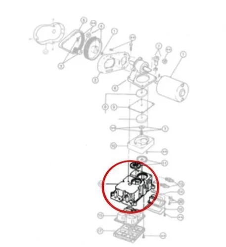 PULSATION DAMPENER-JABSCO